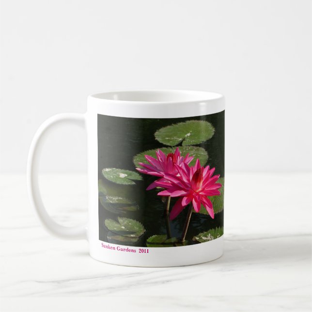 Rosa näckrosmugg nyast #4 00421 för SG 2 Kaffemugg (Vänster)