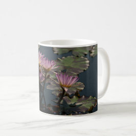Rosa näckrosor kaffemugg