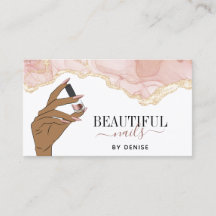  rosa nagelsalonist, nagel tekniker