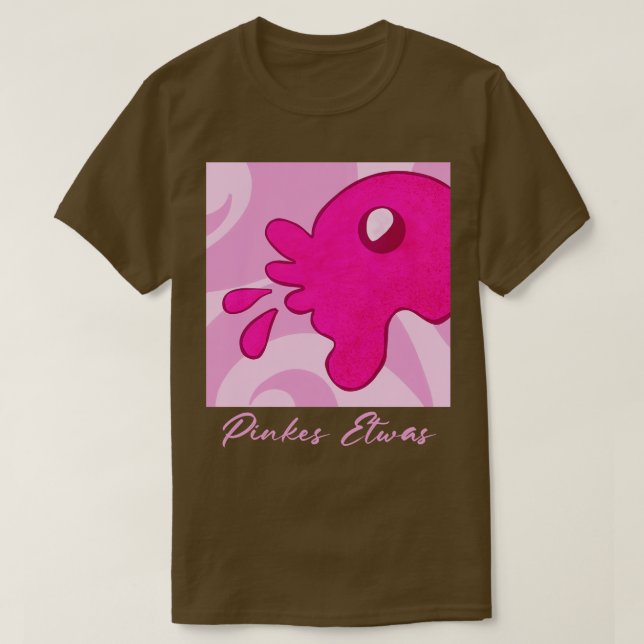 Rosa någonting t shirt (Design framsida)