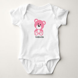 Rosa Nalle Baby Jersey Bodykostym Tröja
