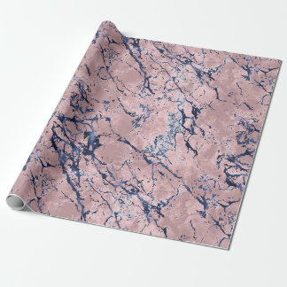 Rosa Navy Blue Presentpapper