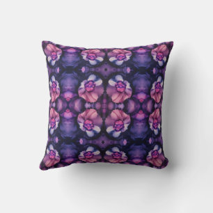 Rosa Navy Kaleidoscope Kudde