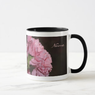 Rosa nejlika mugg