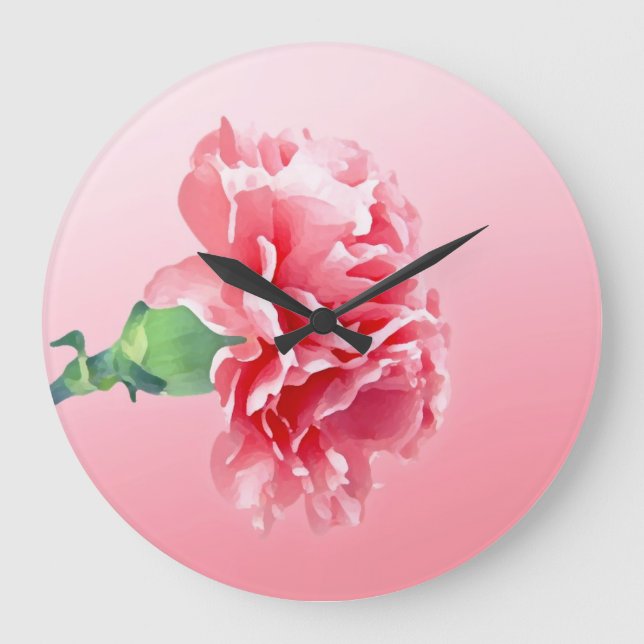 Rosa nejlika stor klocka (Framsida)