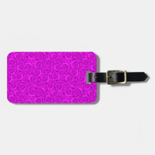 Rosa neon bagagebricka