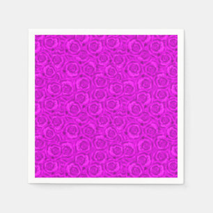 Rosa neon pappersservett