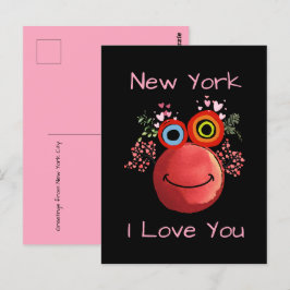 ROSA New York City I KÄRLEK DU Vykort