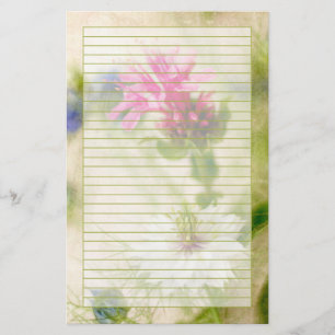 Rosa Nigella Blomsterfotografi Victorian Lining Brevpapper