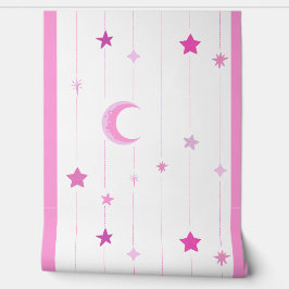 Rosa Night Himmel Tapet