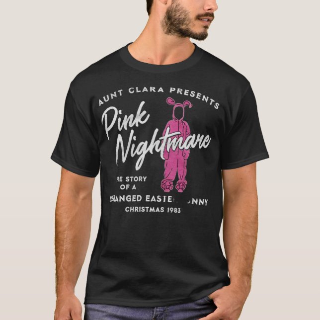 Rosa Nightmare Funny T Shirt (Framsida)