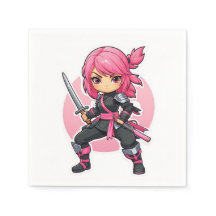 Rosa Ninja Girl