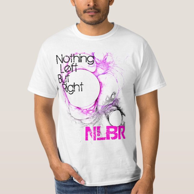 Rosa NLBR-skjorta Tee (Framsida)