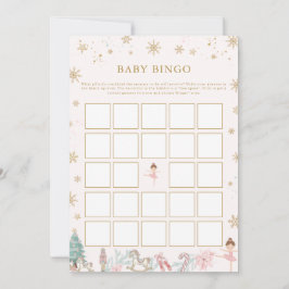 Rosa nötknäppare balett baby bingo spel