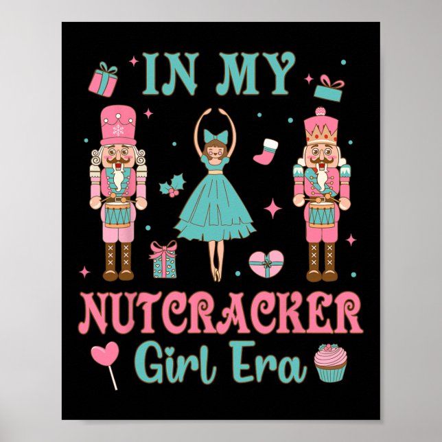Rosa nötknäppare-squad i Nötknäppar-tjej-eran Chri Poster (Framsidan)