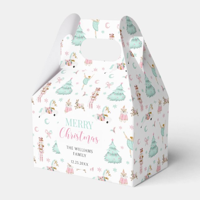 Rosa nötskal, nötskal, julgodis i favoritboxar presentaskar (Framsidan Sidan)