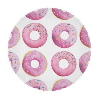 Rosa nötter, färglöst socker i mönster.