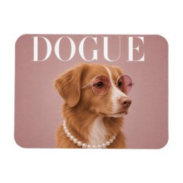 Rosa Nova Scotia Duck Tolling Retriever Covergirl Magnet
