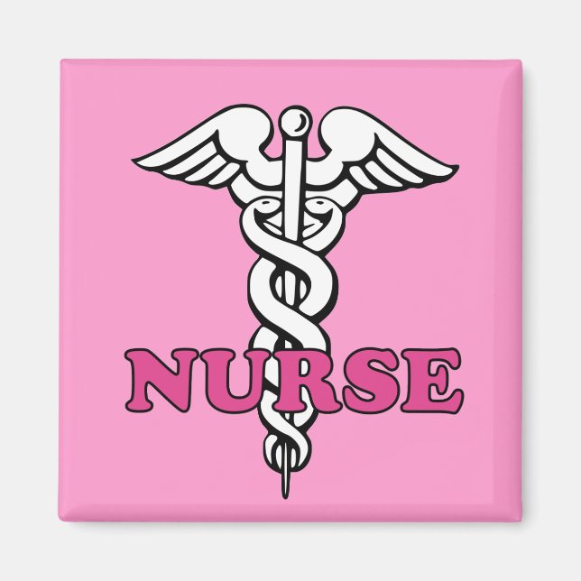 Rosa Nurse Magnet (Framsidan)