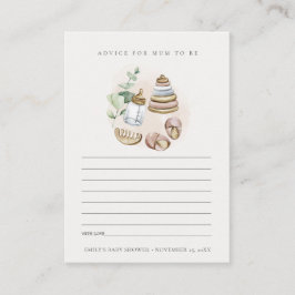 Rosa Nursery Essential Advice for Morsa Baby Showe Tilläggskort