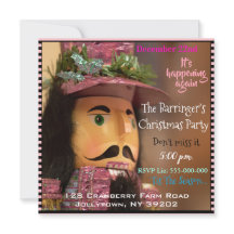 Rosa Nutcracker Chic jul Party