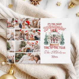 Rosa Nutcracker jul 8 Photo Wonderland Gl Julkort