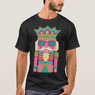 Rosa Nutcracker Squad Rosa jul Ballet Julafton W T Shirt