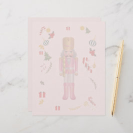 Rosa Nutcracker Stationery Papper.