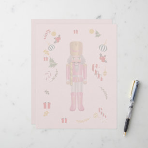 Rosa Nutcracker Stationery Papper.