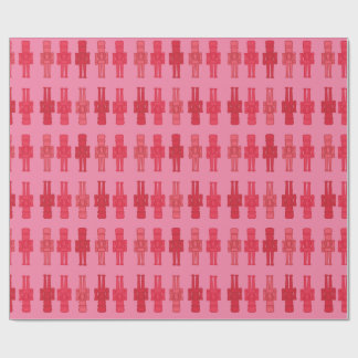 Rosa Nutcracker Wrapping Papper Presentpapper