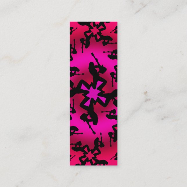 Rosa oas - magert kort (Framsida)