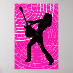Rosa Oasis Poster