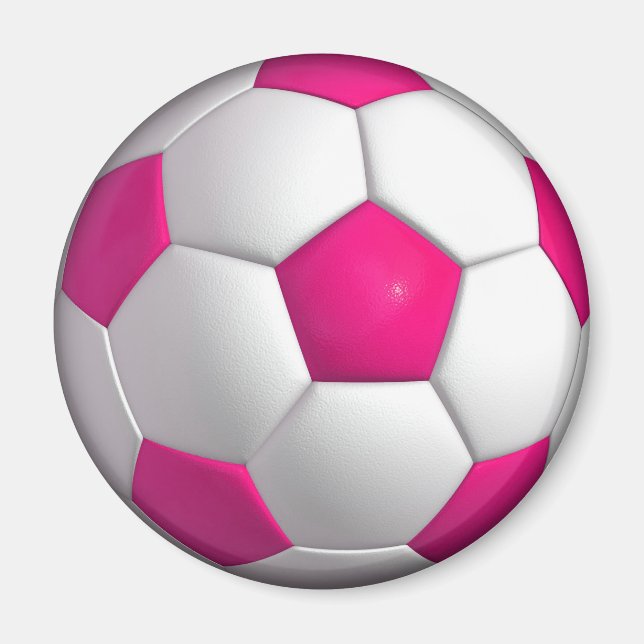 Rosa Ocer Ball Magnet (Framsidan)