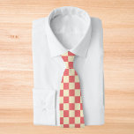 Rosa och Beige Checkerboard Slips<br><div class="desc">Rosa och Beige Checkerboard</div>