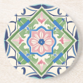 Rosa och blå plattor underlägg