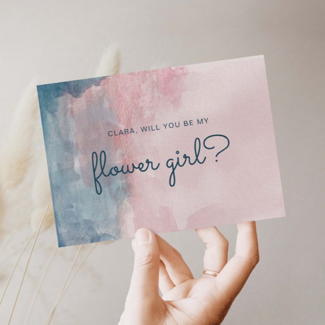 Rosa- och blåfärgstunga inbjudningar (Skapare uppladdad)