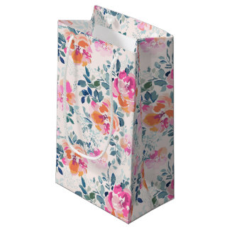 Rosa och Blommönster