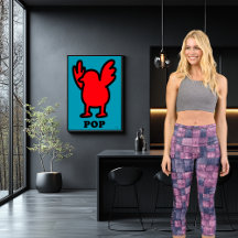 Rosa och Blue Denim Patchwork med Anpassningsbar L