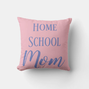 Rosa och Blue Home School Mamma Kudde