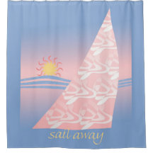 Rosa och Blue Sail Away