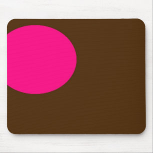 rosa- och bruntmousepad musmatta