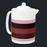 Rosa och Burgundi-stripe<br><div class="desc">Mjuk, texturerad, tjockt rand i rosans och burgundens nyans.</div>