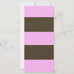 Rosa och choklad Brown Wide Rand av ST-aylor