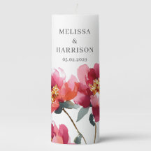 Rosa och Coral Peony Bröllop