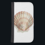 Rosa och Cream Seashell Galaxy S4 Plånbok<br><div class="desc">Megan Meagher kärlek för att måla bilder av de vackra havsinsamlingarna. Hon fångar de mest naturliga men vackra naturerbjudandena i havslivet. I den här klassiska och enkla målningen fångas en vacker kräms och rosa-årskals enkelhet. Hämta den här biet av bra-utskriften i dag för att lägga till i din snäcka-samling.</div>