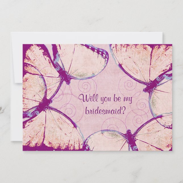 rosa- och fladdermöss inbjudningar (Framsida)