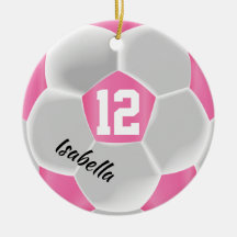Rosa och ⚽ fotbolls-fack