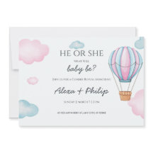 Rosa och Gender av blå Luftballong i Party