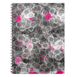 Rosa och Grått Anteckningsbok