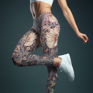 Rosa och Grått Blue Morris, två-toners, Pimpernel Leggings